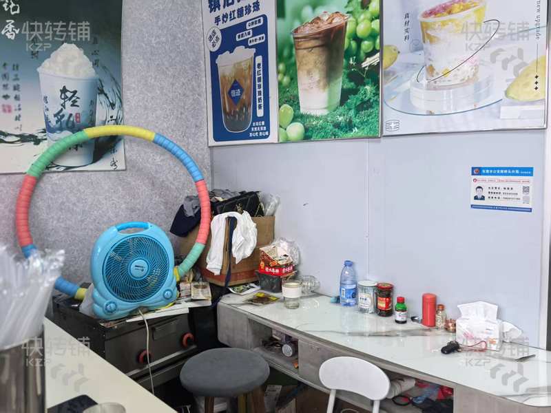 橋頭‘禾石路’檸檬茶轉讓/可空鋪【禾坑廣場斜對面、周邊夜市街、廣場、擺攤檔口集中】