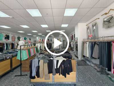 常平‘常馬路’服裝店（可空轉）轉讓【商業樓底商、對面銀行、周邊多個工廠、工業區、人流大】