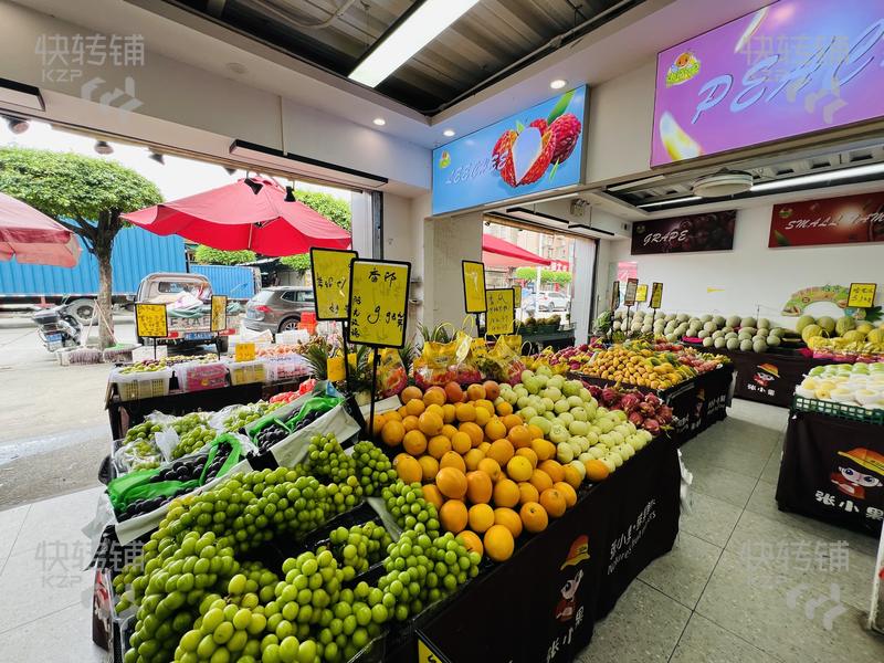 長安‘沙邊綜合市場’水果超市鋪面分租【店鋪周圍多榀牌店，附近住宅公寓、工廠工業區密集，人流量大消費集中】