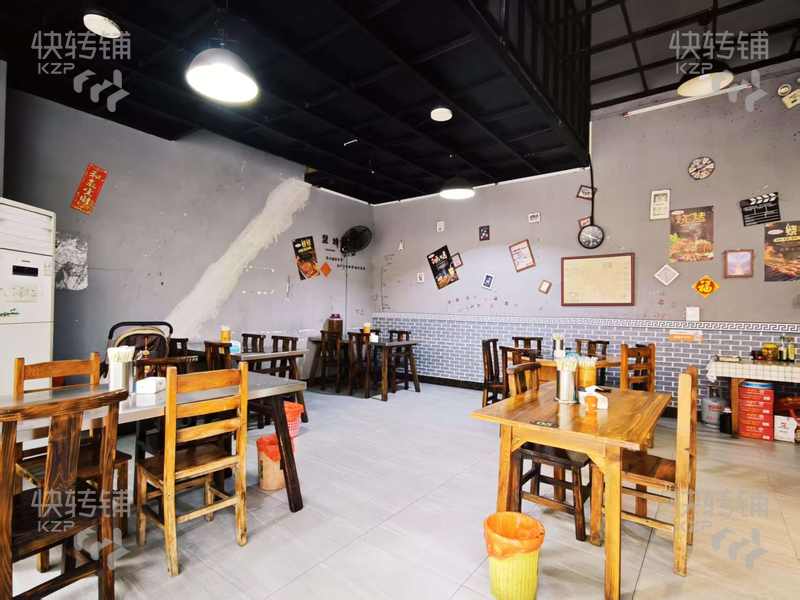 麻涌中心大道‘燒烤夜宵店’轉讓【美食一條街、停車場旁、外擺空間大熟客多、住宅小區圍繞】