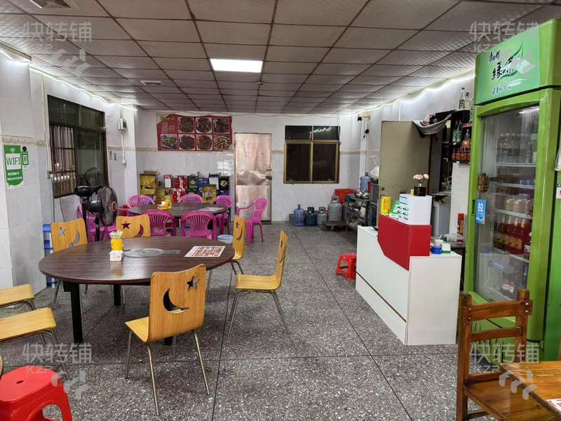 黃江‘星光村’快餐夜宵店轉讓【公寓住宅集中、消費中心夜市街、大型工業園區旁、可外擺】