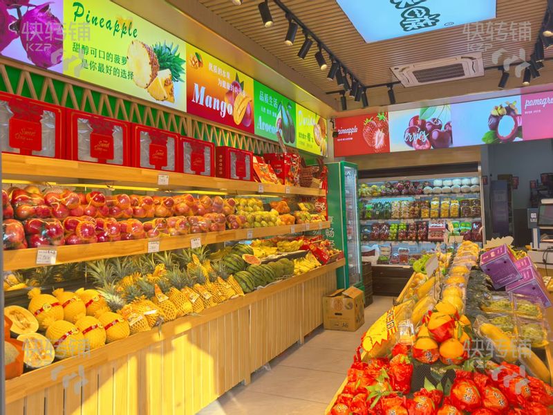 橫瀝‘雍景灣’水果店+驛站轉讓【大型小區門口、休閑廣場中心、小區住戶集中、可外擺】