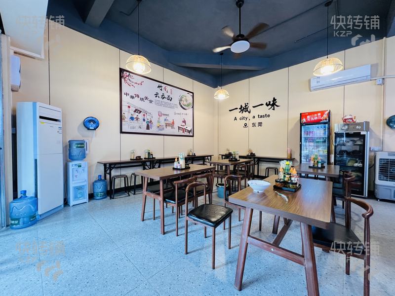東城‘上三杞新村’快餐店轉讓【臨街鋪面、生意穩定、全新精裝修，可經營奶茶小吃、快餐】