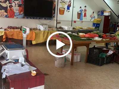 急轉！寮步金興路餐飲店+樓上出租房轉讓【經營多年、對面小區出入口位置、轉角產業園大門口】