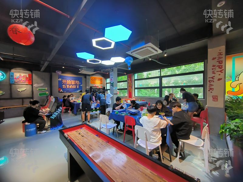 南城元美東路射箭棋牌電玩娛樂館場地 分租或轉讓【挨著轉角位，對面是匯一城，住宅寫字樓小區，近鄰國貿中心，南城CBD商圈，人氣旺】