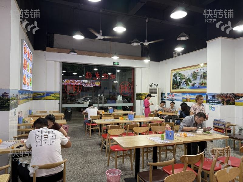 大朗荔華西路‘木桶飯’轉讓【十字路口、對面學校、公寓住宅圍繞、生意穩定、回頭客多、營業額2500+】