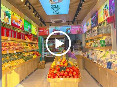 橫瀝‘雍景灣’水果店+驛站轉讓【大型小區門口、休閑廣場中心、小區住戶集中、可外擺】