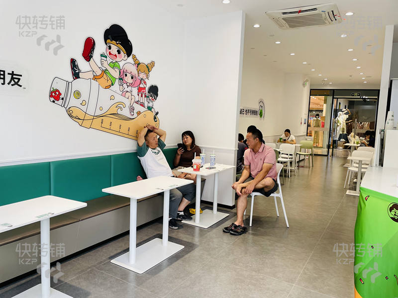 4萬急轉！包含押金3.6萬！沙田“萬隆購物廣場”益禾堂冷飲店空鋪轉讓、無行業限制【連鎖牌子、中心社區，商場自帶流量，周邊中高端小區】