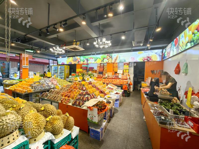 樟木頭天和百貨附近頭水果店轉讓【十字路口，大轉角位，一整天人流不斷，商圈人氣旺，適合做任何行業】