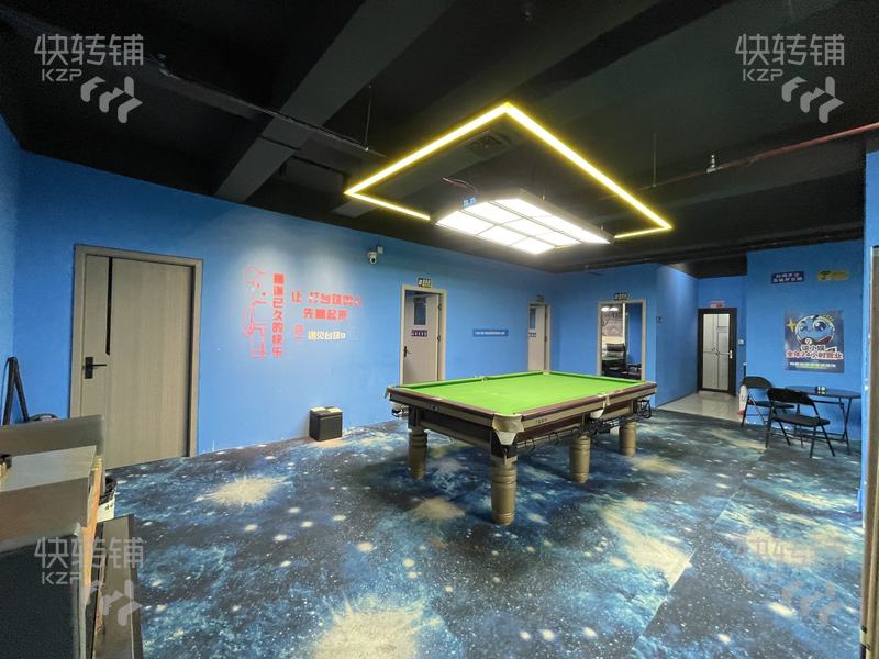 長安鎮“萬科廣場”24h自助臺球轉讓【內設桌球、棋牌，消費力強，可以拓展經營項目】