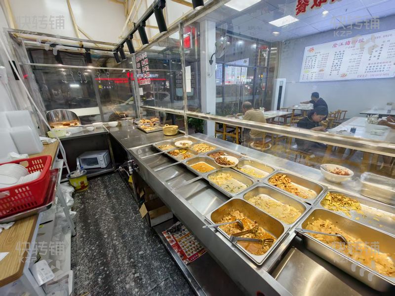 常平‘司馬市場’旁豬腳飯自選快餐轉讓【處商業街、酒店、臺球室旁、營業額3.5-4.5k】
