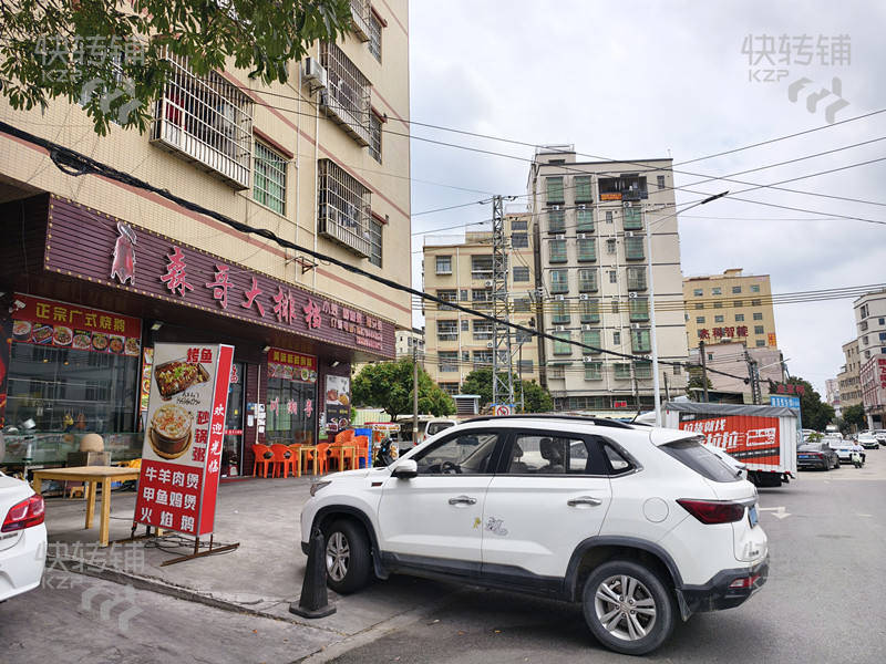 大岭山‘新塘工业区’大排档转让【处美食一条街、工厂、住宅多、固定工厂订餐、门口外摆大】