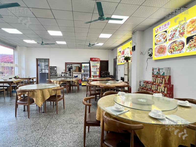 中堂‘吳家涌廣場旁’餐飲店轉讓【附近廣場、工廠住宅集中，旁邊吳家涌廣場、人流量巨旺，可外擺】