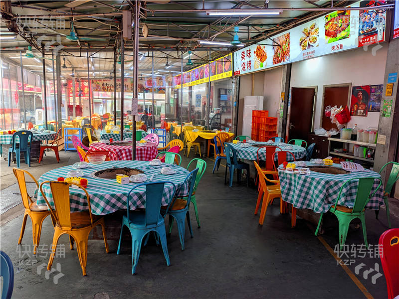 東城錦星美食文化廣場夜宵店轉讓【屬于夜市廣場門口位置、十字路口旁、合適各種夜宵項目】