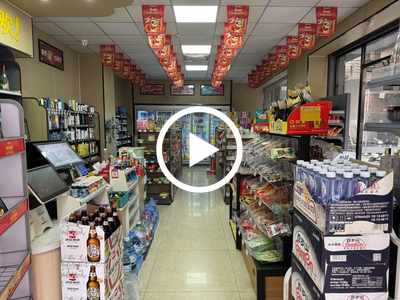 大朗長(zhǎng)富西路‘合家歡’便利店轉(zhuǎn)讓【轉(zhuǎn)角位置，通著桌為城，周邊公寓住宅集中，營(yíng)業(yè)3500+】