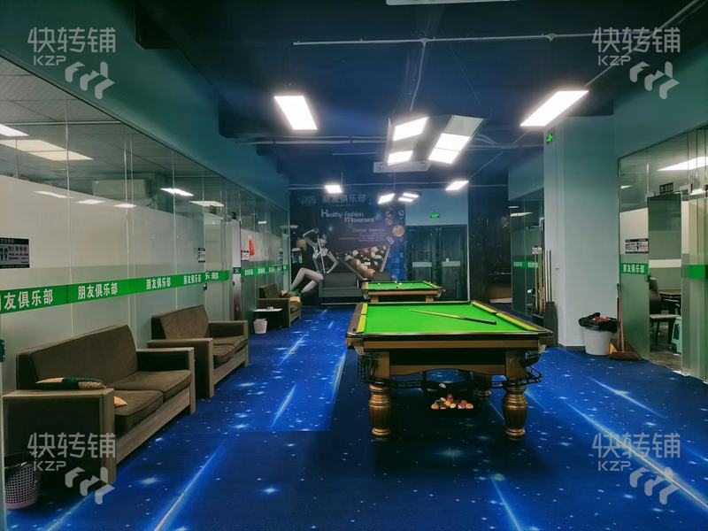 鳳崗臥龍小區(qū)旁臺球棋牌室轉(zhuǎn)讓【周邊有小區(qū)、沃爾瑪、大廈等，人流量大】