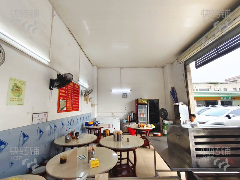 寮步香园一路‘餐饮店’转让【市场转角出入口位置、公寓出租房、大型工业园集中、客流量大】