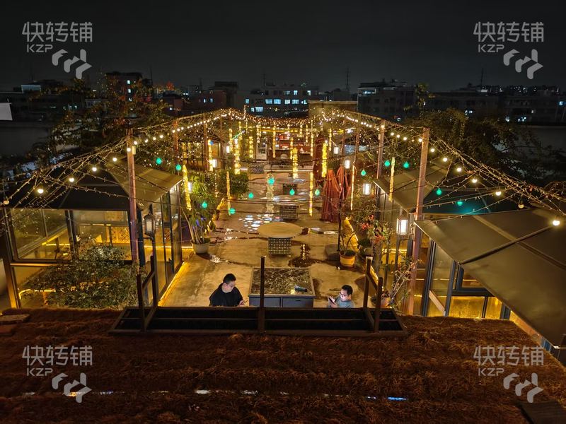 厚街厚街村主街露天天台餐吧转让【对面工业园区、附近住宅区、装修精美、总投100w＋】