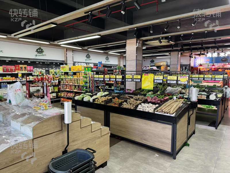南城西平板嶺西路‘生鮮超市’轉讓【森林湖高端小區、出入口位置、UCC寫字樓、生意穩定、人流集中】