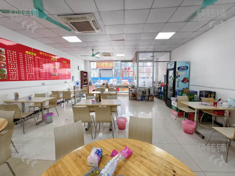 東城桑園自選快餐小炒店轉讓【處大型園區對面，即將招商入駐，目前月營業額5.5萬左右】