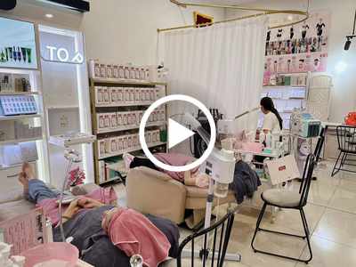 企石昌盛新天地化妝品美容店轉讓【位置很好、下電梯第壹家、逛街必行之路、已經營4年多、會員質量高】