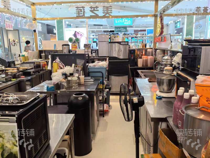 莞城萬科城市廣場內連鎖飲品店轉讓【肯德基出入口正對面、周邊小區、寫字樓大廈】