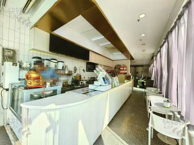 沙田‘丽海中路’奶茶店转让、可空转【大转角位、店后面还有100平方可以住人，工业区多、多个商业广场】