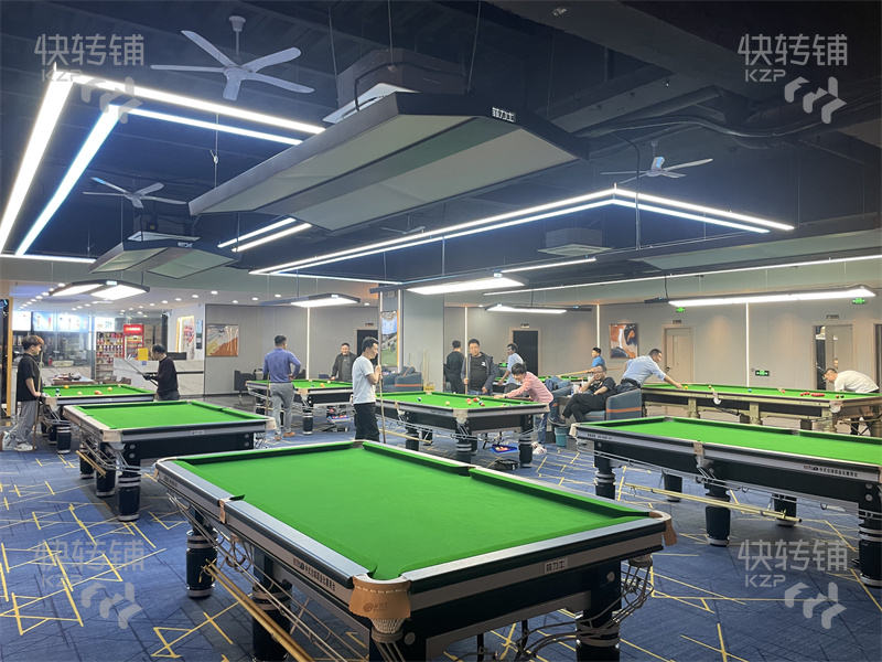深圳沙井‘盈利中’大型臺球俱樂部轉讓【豪華裝修、周邊多個科技園、小區(qū)、人流量集中】