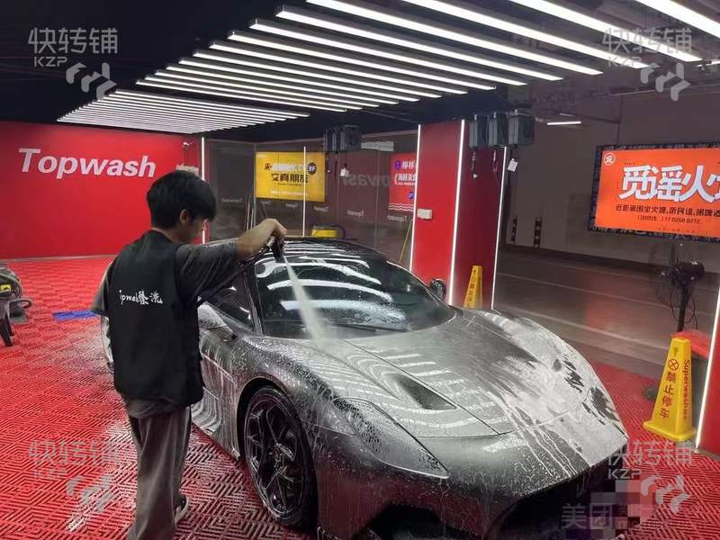 東城國貿中心對面汽車美容轉讓【經營2年、停車場、商場出入口位置、固定熟客進店、匯一城旁邊、鴻福里地鐵口】