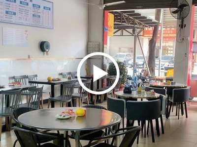 萬江夜宵店轉讓【在小區門口第壹個位置，門口寬敞可外擺】
