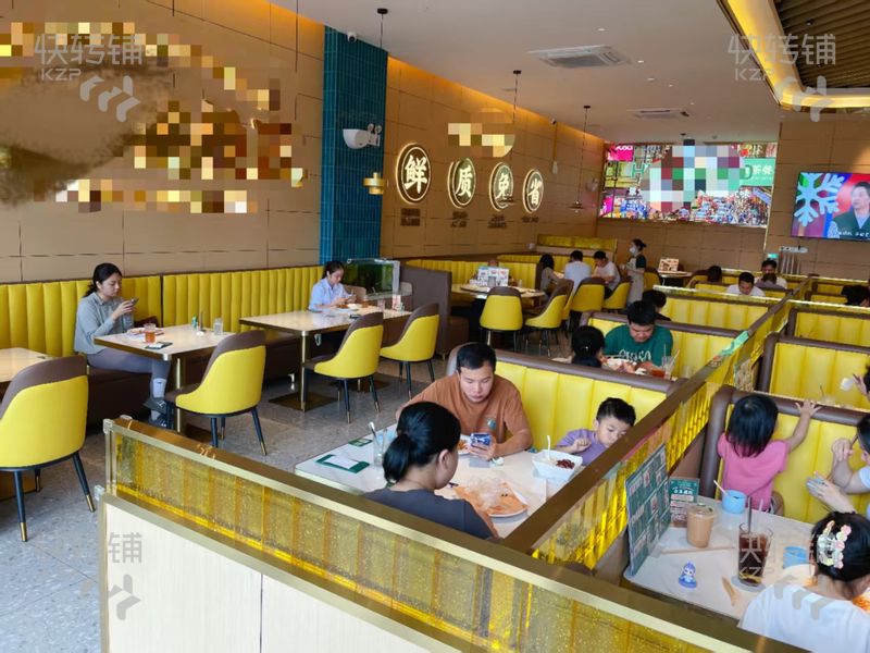 寮步萬潤廣場旁‘茶餐廳’轉讓【豪華裝修、周多個大型小區、購物廣場，人流量大】