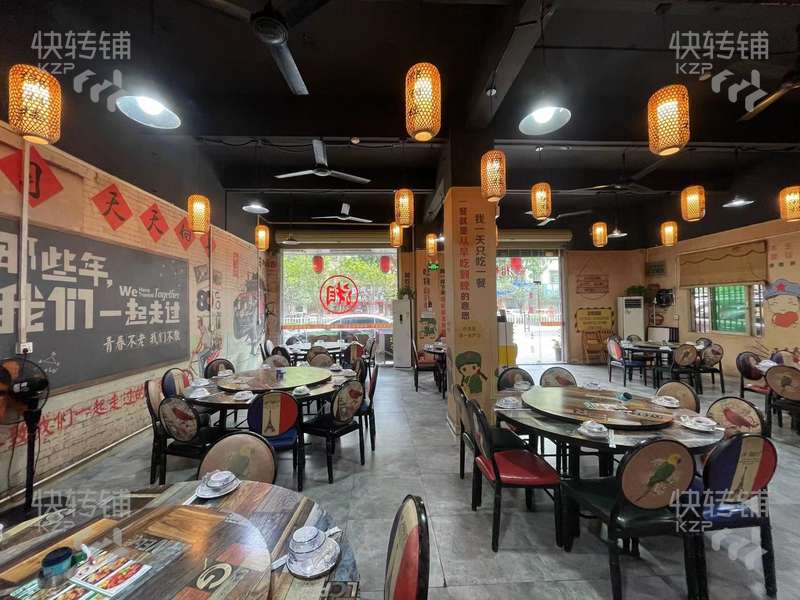 橫瀝新城路湘菜館轉讓【附近都是住宅，工業(yè)區(qū)，商圈成熟，人流量大】