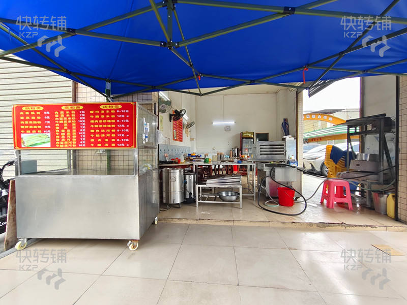 寮步香园一路‘餐饮店’转让【市场转角出入口位置、公寓出租房、大型工业园集中、客流量大】