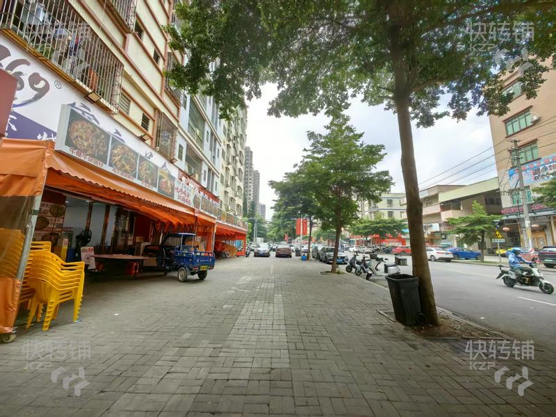 寮步‘金興路’夜宵大排檔轉讓【樓上住宅公寓、宵夜一條街、工業工廠多、近中惠松湖】