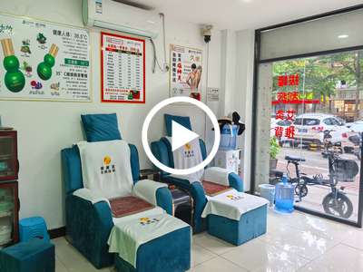 寮步‘中惠松湖城’養生館轉讓/可空鋪【近十字路口、成熟小區住戶集中，人流量大】