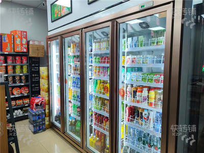 桥头禾坑便利店转让【双门面、门口是夜市街、营业额3000左右】