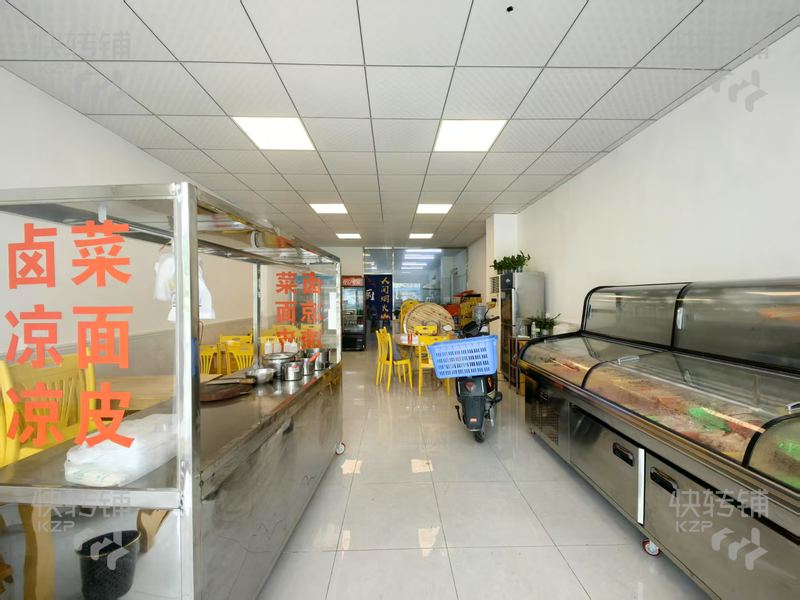虎門路東‘燒烤店’轉讓或轉租【幸福里購物廣場旁，隔壁華萊士，后面全是公寓樓，對面全是廠區，人流旺】