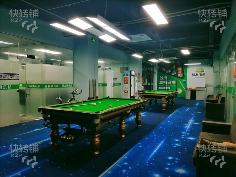 鳳崗臥龍小區(qū)旁臺球棋牌室轉(zhuǎn)讓【周邊有小區(qū)、沃爾瑪、大廈等，人流量大】