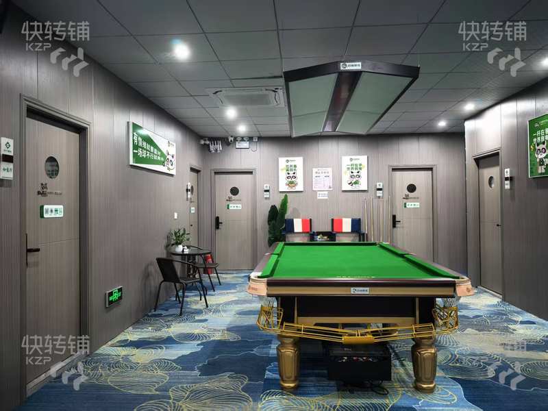石碣彩虹西路自助臺球棋牌室轉讓【商貿城地段，美食街，住戶密集，靠近萬和百貨，每天進店顧客穩定】