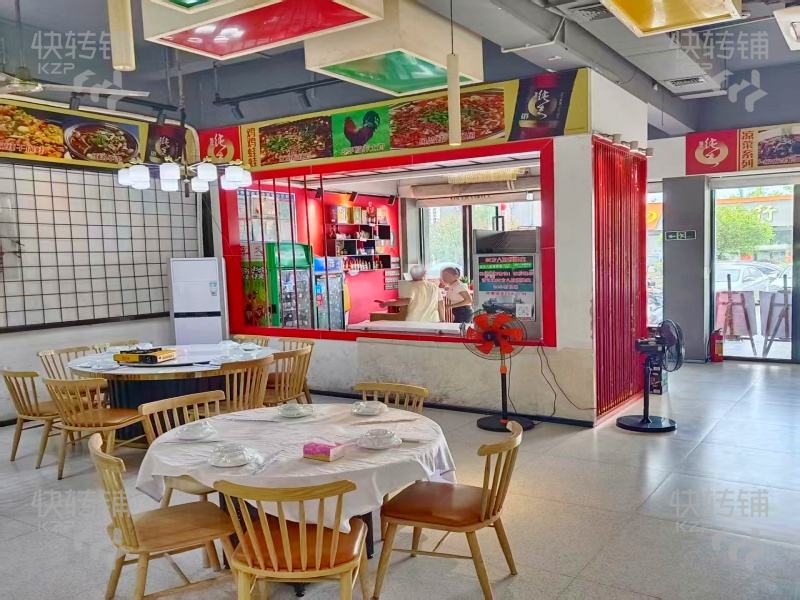 广州增城区久裕大道餐饮店转让【十多年老店、能外摆面积大、周边工业区住宅多、人流量大、生意稳定】