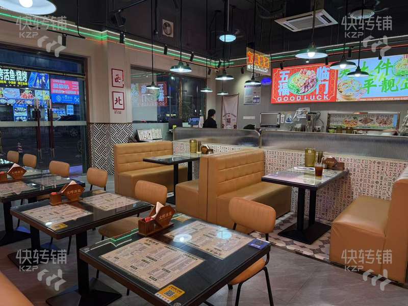 厚街溪頭‘茶餐廳’轉讓【富嘉生活廣場正對面、挨近十字路口、周邊工廠密集、住宅公寓多】