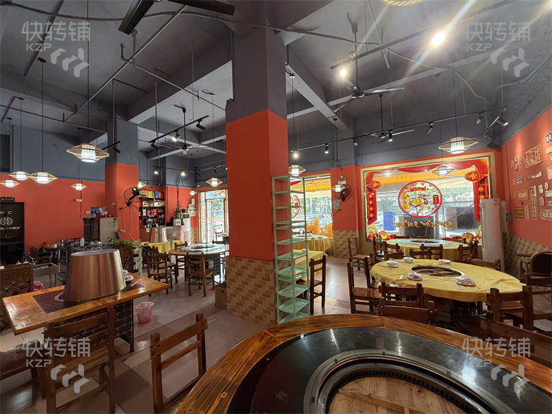 茶山沙墩沿溪路‘餐飲店’轉讓【經營2年、正對2個大廠正門口、周邊都是工廠、大廈、出租房】