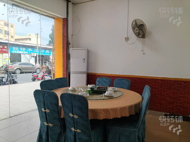 厚街雙崗‘宵夜店’轉讓【六年老店、十字路口旁、工業區密密麻麻廠房、可外擺】