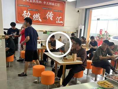 企石‘工業區’面館快餐店轉讓【生意較穩定、旁邊有超市、衛生所、酒店、市場、學校等、主街道近路口處、競爭小】