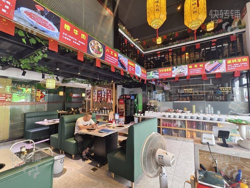 塘廈石鼓商業中心廣場‘火鍋店’轉讓【萬氏樂百貨、KTV旁、夜市街、晚上氛圍熱鬧，可外擺】