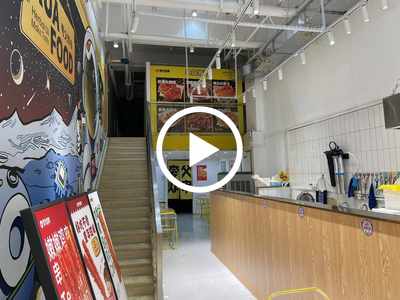 虎门万达金街空铺转让【转角位，5号门旁，设阁楼，有外摆区，无行业限制】