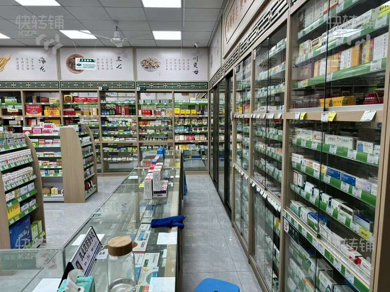 塘廈奧園譽峰小區藥店轉讓【雙門面，牌證齊全，周邊全是住宅高端小區，消費水平高】可空轉