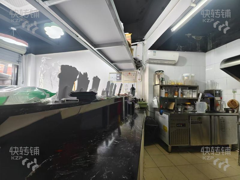 給錢就轉 謝崗‘泰園社區’飲品炸串小吃店轉讓 可空轉【緊挨公交站、銀行旁、多個工廠、餐飲美食集中】