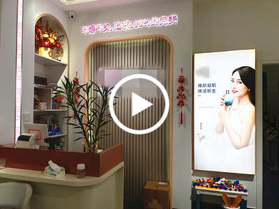 萬江上東國際精裝修美容院轉讓【路口位置，每天有固定熟客進店，購物廣場、住宅小區圍繞】