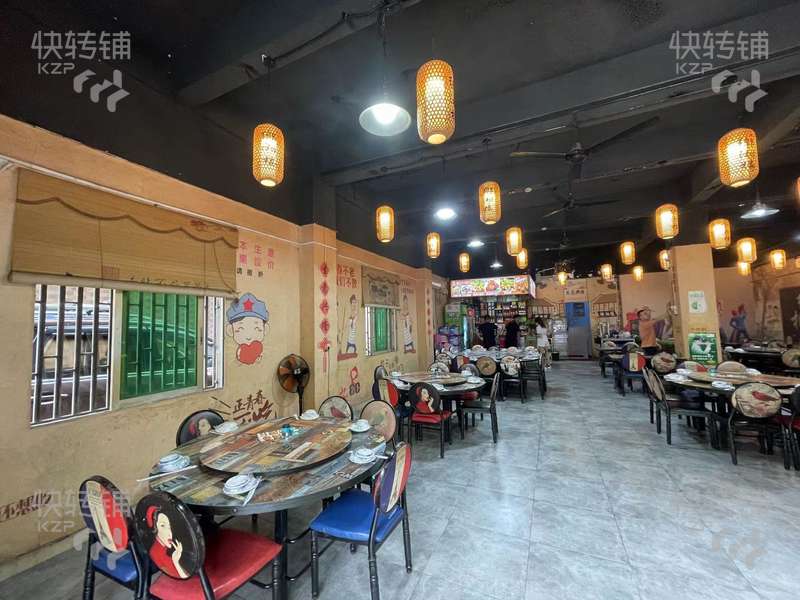 橫瀝新城路湘菜館轉讓【附近都是住宅，工業(yè)區(qū)，商圈成熟，人流量大】